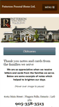 Mobile Screenshot of pattersonfuneralhome.com